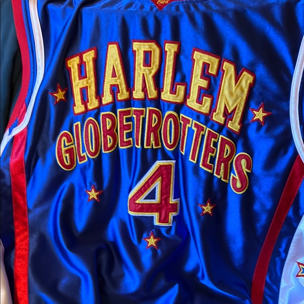 Harlem Globetrotters Authentic Jersey #4